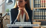 savci olmak icin hangi derslerin iyi olmasi gerekir
