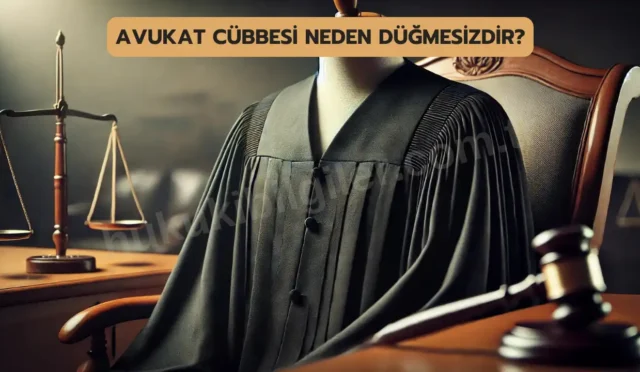 avukat cubbesi neden dugmesizdir