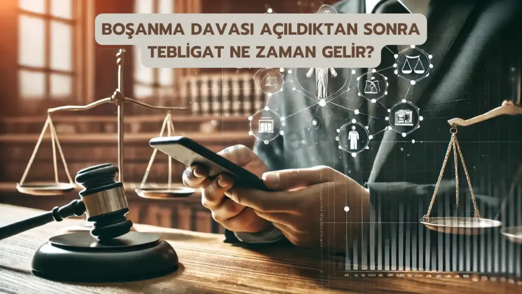 bosanma davasi acildiktan sonra tebligat ne zaman gelir