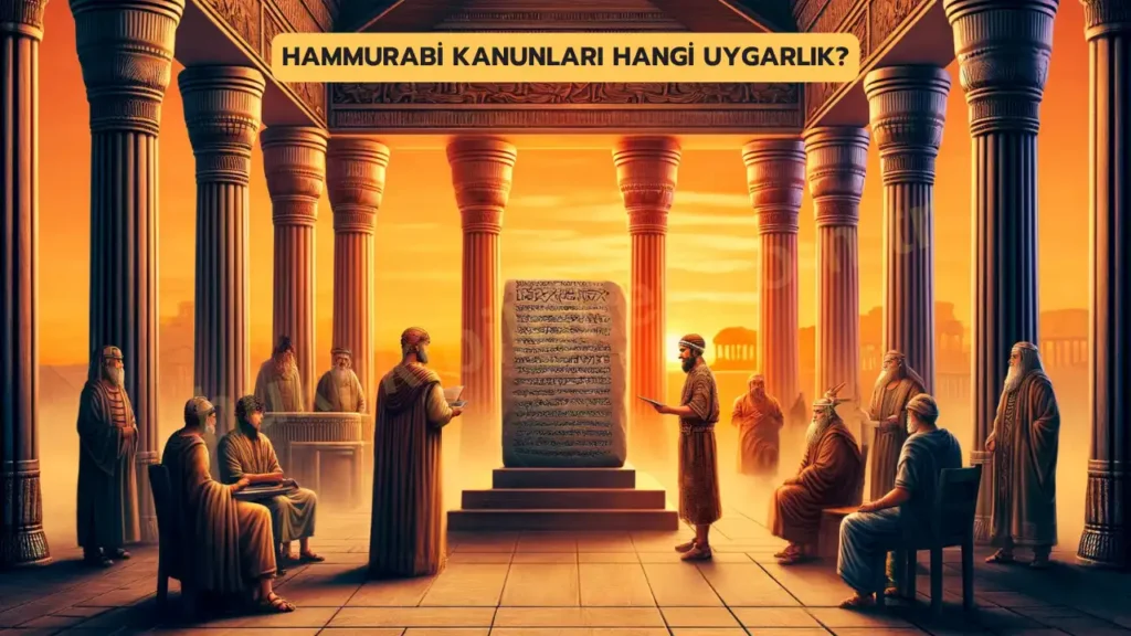 hammurabi kanunlari hangi uygarlik
