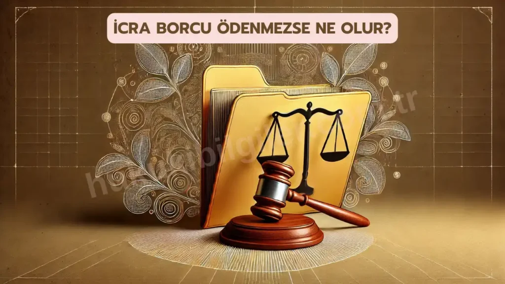 icra borcu odenmezse ne olur