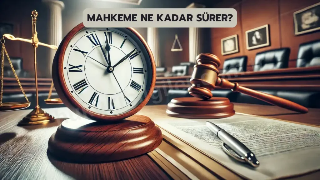 mahkeme ne kadar surer