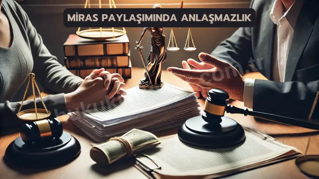 miras paylasiminda anlasmazlik