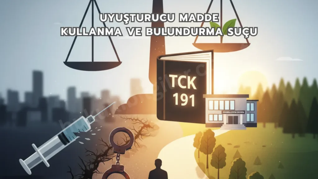 uyusturucu madde kullanma ve bulundurma sucu tck 191